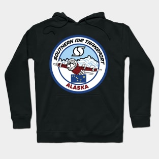 The PARANOIA CIA Airlines Collection: Southern Air Transport: Alaska Hoodie